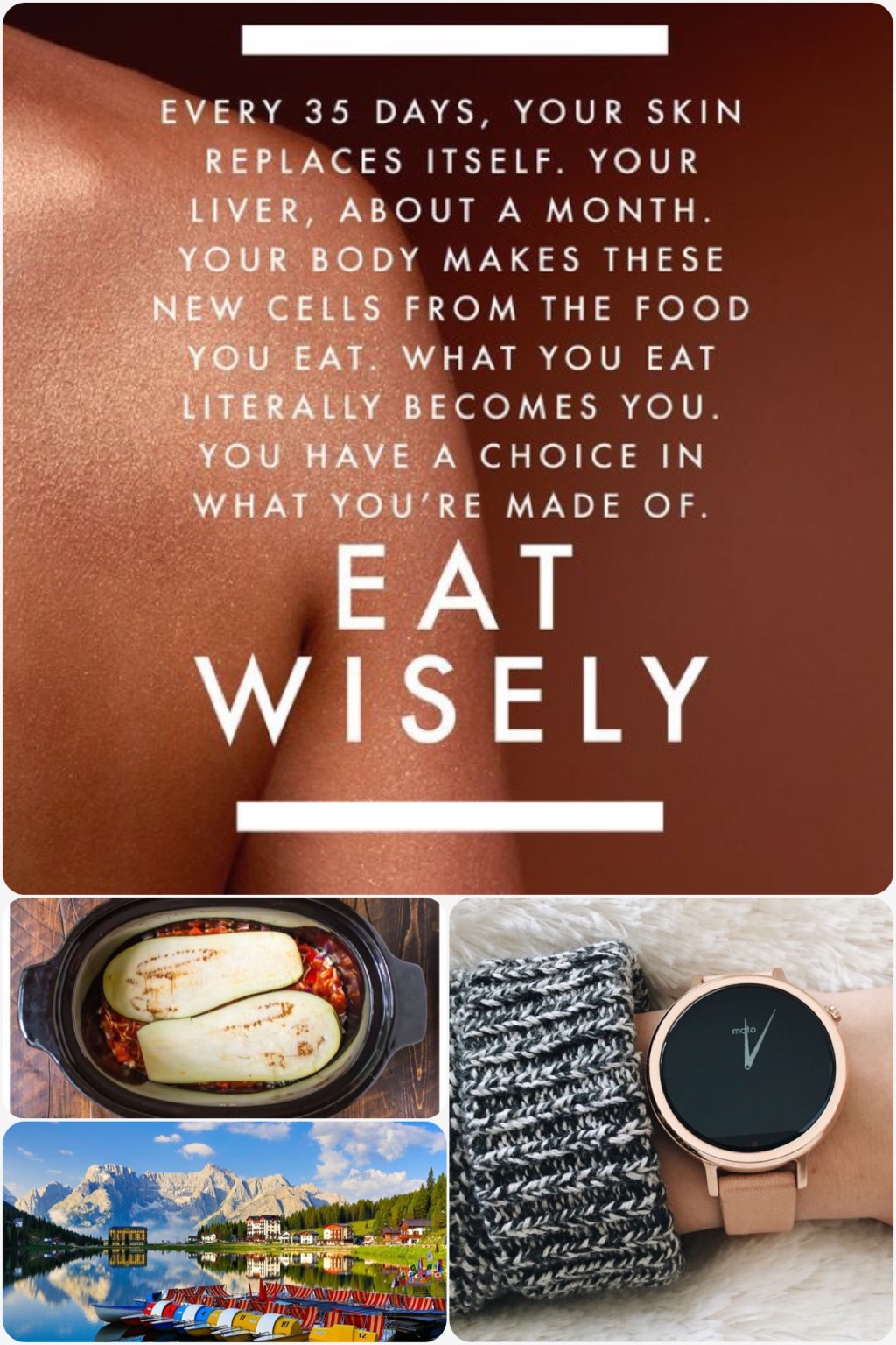 Fab Friday - eat wisely, vegetable lasagne, watch, Italian fairytale village