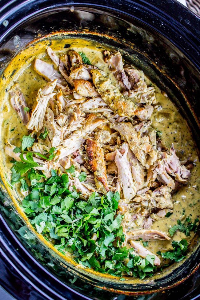Slow cooker basil chicken