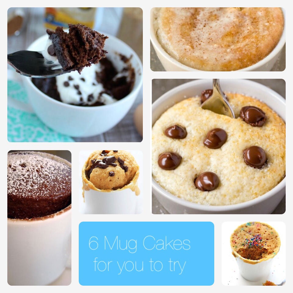 6 Mug Cakes for you to try